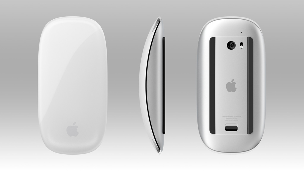 Apple Magic Mouse CAD model