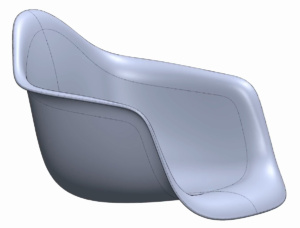 Read more about the article Solidworks Tutorial: Modelling the Eames Fibreglass Rocking Armchair Shell