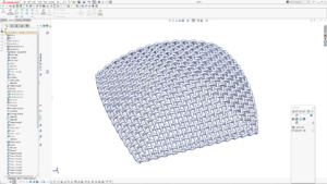 Read more about the article How to create a curved speaker mesh in Solidworks