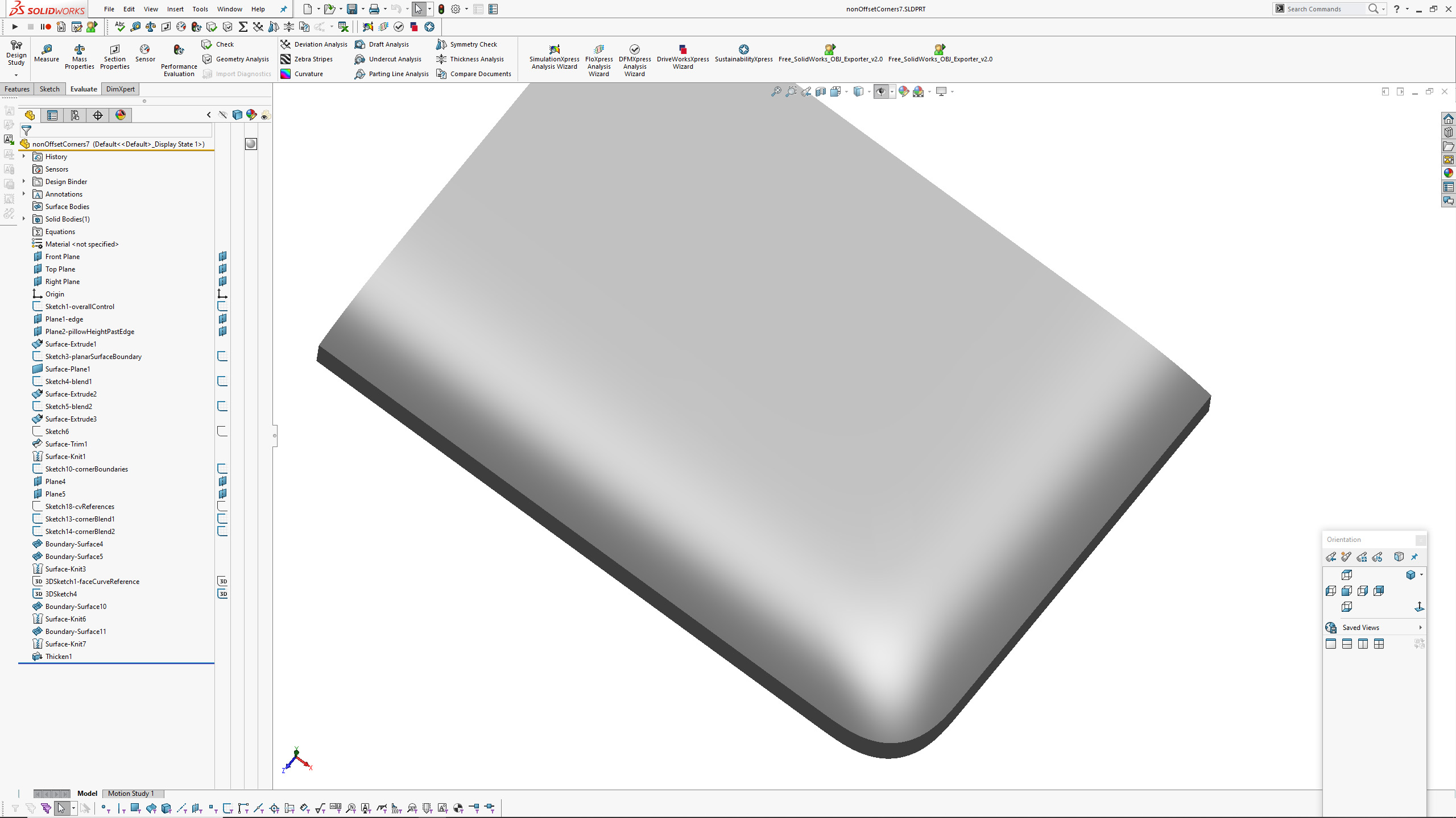 You are currently viewing Solidworks: MK3 Pillowed Form/Corner