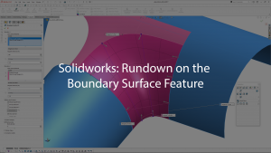 Read more about the article Solidworks: Rundown on the Boundary Surface Feature
