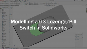 Read more about the article Lozenge/Pill Form Exercises in Solidworks