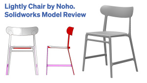 Read more about the article Lightly Chair by Noho. Solidworks Model Review