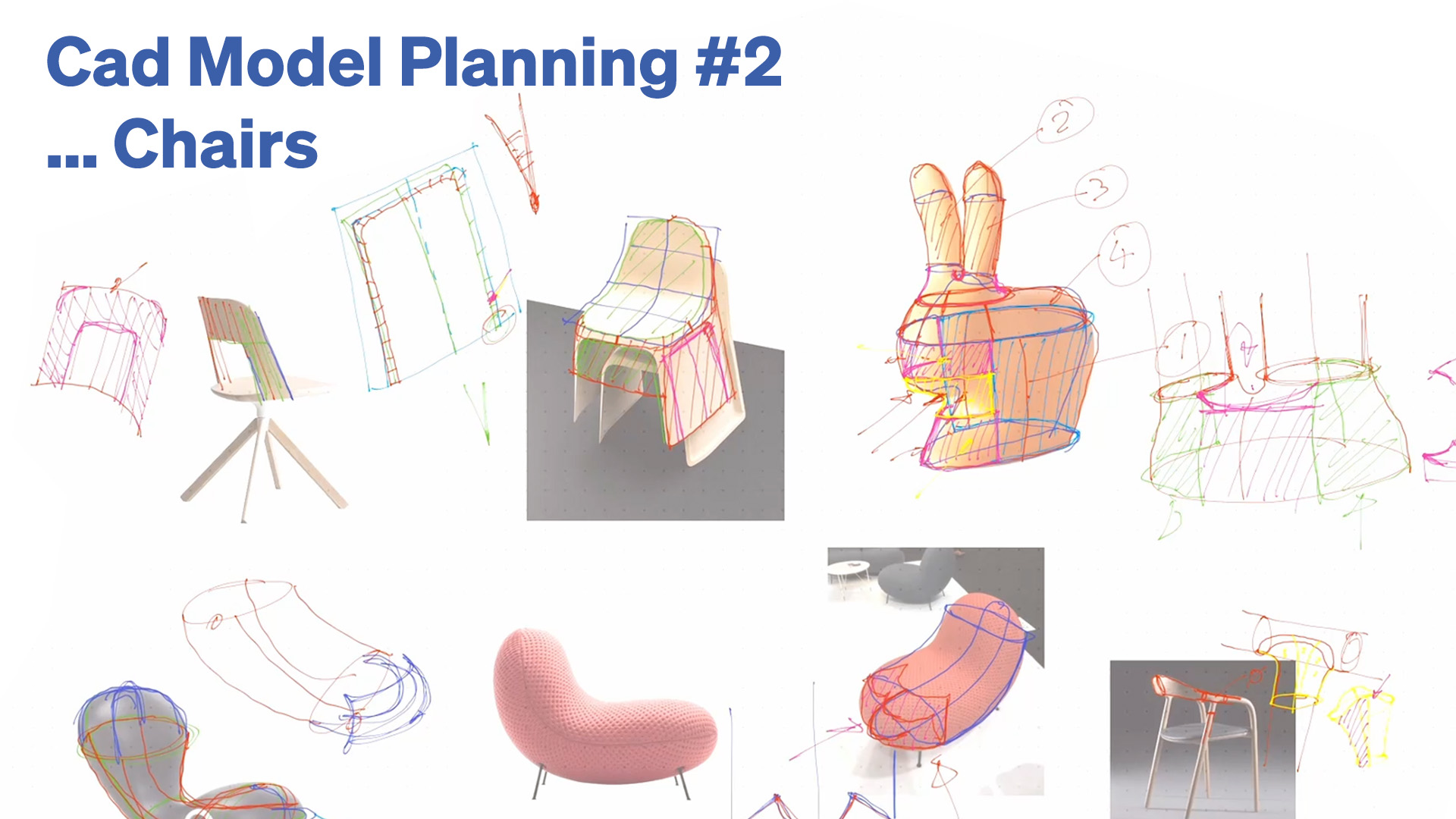 Read more about the article Cad Model Planning #2… Chairs