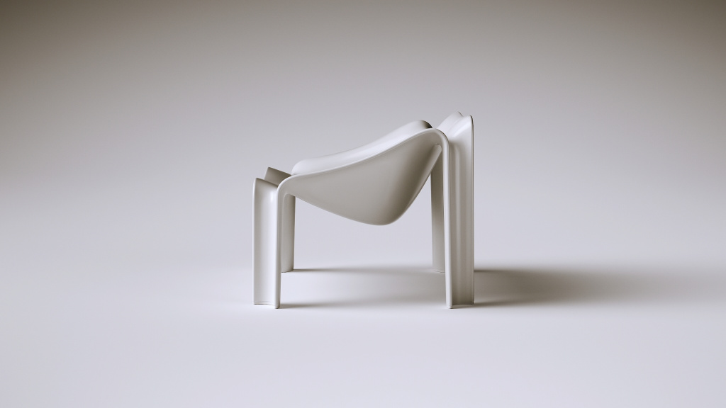 F300 Chair Reissue by GUBI