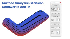 Read more about the article Surface Analysis Extension – Solidworks Add-In